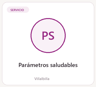Parámetros Saludables