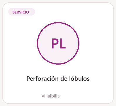 Perforación de lóbulos